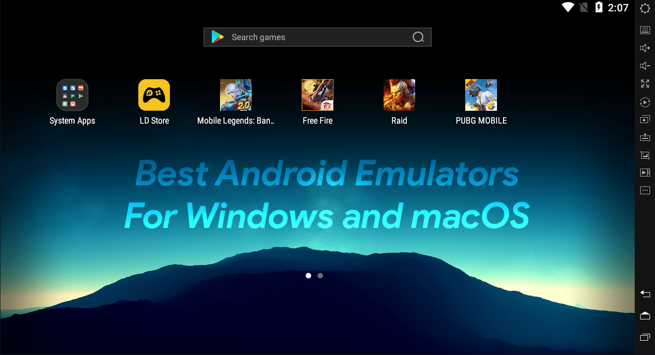 mac android emulator 2017